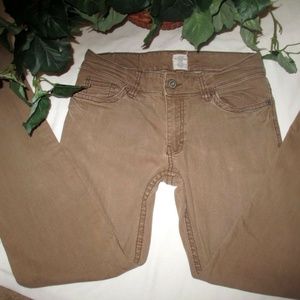 L.O.G.G. H&M brown boot cut casual pants size 10
